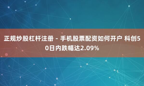 正规炒股杠杆注册 - 手机股票配资如何开户 科创50日内跌幅达2.09%
